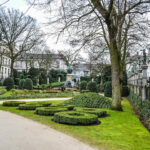 Photo du jardin du square du Petit Sablon à Bruxelles